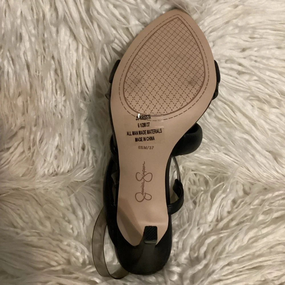 Jessica Simpson Black Krissta Heels - Picture 4 of 4